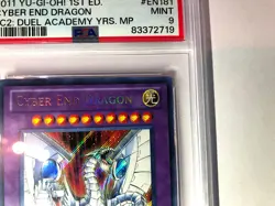 Yugioh - Cyber End Dragon 1st Edition Secret Rare LCGX MINT PSA 9 💎 - Image 4