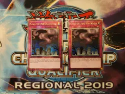 Yugioh Call of the Haunted - RA03-EN108 - Quarter Century Secret Rare 1st NM x2 - Image 1