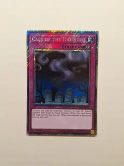 ☆ RA03-EN108 Call of the Haunted Platinum Secret Rare YuGiOh ☆ - Image 1