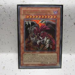 Red Dragon Archfiend/Assault Mode CRMS-EN004 1st Edition Ultra Rare LP - Image 1