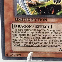 Yugioh Stardust Dragon/Assault Mode DPCT-EN003 Ultra Rare Limited Edition Lp - Image 4