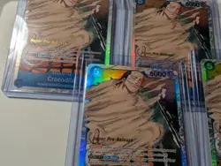 Crocodile Super Pre-Release Foil - ST03-003 NM Lot of 5 cards - Image 4
