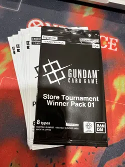 Gundam Card Game Store Tournament Kit TKIT-01 English NEW SEALED PACK TCG - Image 1