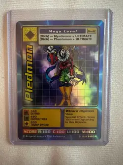 Digimon Digi Battle Card Piedmon Bo-42 1999 - Image 1