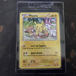 Pokemon Pikachu TCG XY95 XY Black Star Promo Holo Card HP - Image 1