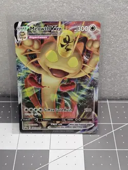 Pokemon | TCG Black Star Promos | Meowth VMAX | #SWSH005 | Full Art Card - Image 1