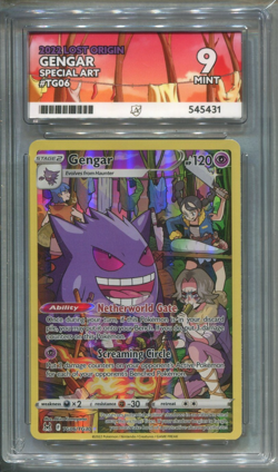 ACE 9 Gengar TG06/TG30 Lost Origin EN 2022 Special Art Pokemon Card TCG Mint - Image 1
