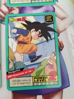 Carte Dragon Ball Z Carddass Grand Combat 505 Power Level Super Battle card - Image 1