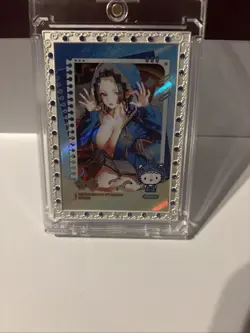 One Piece Diamond Metal Case Card Hello Kitty Boa Serial 66/68 Rare - Image 1