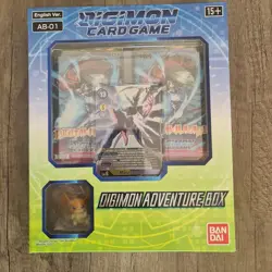 Digimon Card Game - Digimon Adventure Box - Patamon Figure - Sealed English - Image 1