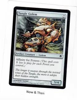 MTG: Darksteel: Foil: Tangle Golem - Image 1