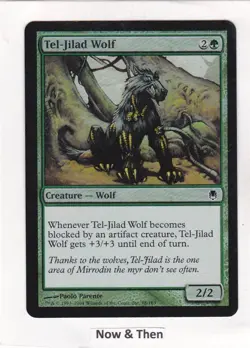 MTG: Darksteel: Foil: Tel-Jilad Wolf - Image 1