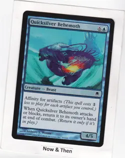 MTG: Darksteel: Foil: Quicksilver Behemoth - Image 1