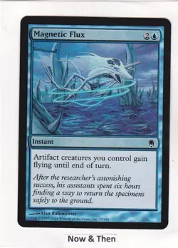 MTG: Darksteel: Foil: Magnetic Flux - Image 1