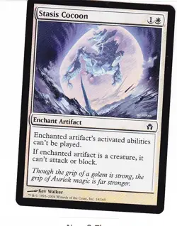 MTG: Fifth Dawn: Stasis Cocoon *FOIL* - Image 1