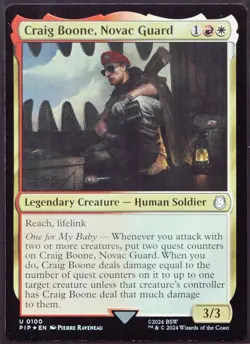 Craig Boone, Novac Guard-100 Foil MTG Fallout - Image 1