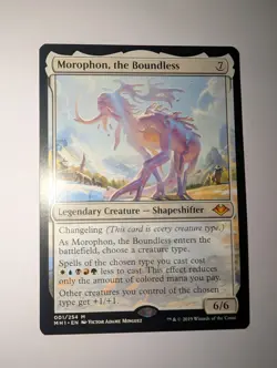 Morophon, the Boundless Modern Horizons Magic the Gathering Legendary Creature - Image 1