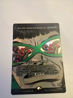Marvel's Spider-Man #10 Doc Ock, Armed and Dangerous Showcase Foil Mythic - Image 1