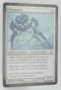 Magic The Gathering Darksteel #129 Memnarch - Image 5