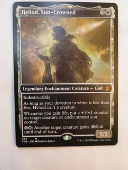 Heliod, Sun-Crowned - Showcase Magic mtg NM-Mint, English Theros Beyond Death x1 - Image 1