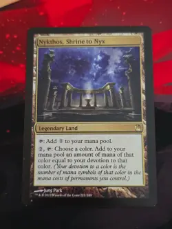 MTG Sticker CEDH EDH Nykthos, Shrine to Nyx Theros - Image 1
