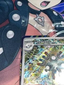 *SEALED* Pokemon TCG ~ MAGNETON ~ Surging Sparks ~Special Illustration PROMO 159 - Image 2