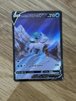 Pokemon Ice Rider Calyrex V SWSH10 Astral Radiance Trainer Gallery NMTG14/TG3 - Image 3