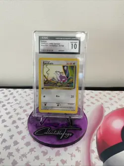 Pokemon TCG Rattata Base Set 61/102 Regular 1999-2000 Wizards Base Set GERMAN - Image 1