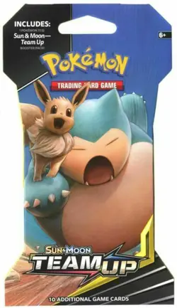 Pokemon Sun & Moon: Team Up Sleeved Booster Pack 820650804878 - Image 1