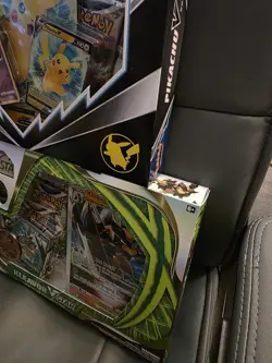 Pokemon V box Bundle - Pikachu, Infernape Kleavor VSTAR Premium Collection - Image 4