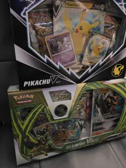 Pokemon V box Bundle - Pikachu, Infernape Kleavor VSTAR Premium Collection - Image 5