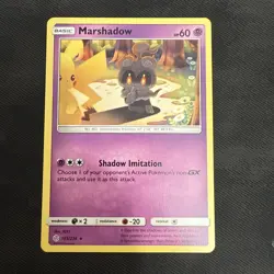 Pokemon TCG Marshadow 103/236 S&M: Cosmic Eclipse Non Holo Rare NM - Image 1