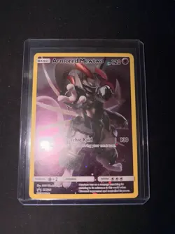 Pokemon TCG Armored Mewtwo SM228 Black Star Promo 2019 Full Art LP - Image 1