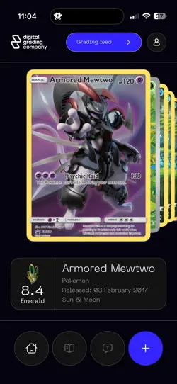 Pokemon TCG Armored Mewtwo SM228 Black Star Promo 2019 Full Art LP - Image 4