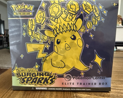Pokemon TCG Surging Sparks Pokemon Center Elite Trainer Box ETB - SEALED - Image 1