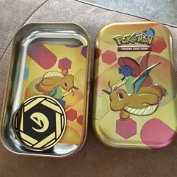 Pokemon TCG Scarlet & Violet 151 Dragonite Mini Tin NO PACKS, Bulk inc - Image 2