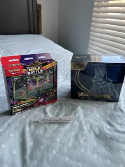 Pokemon Mega Evolution Lucario ETB w/ Mega Gengar ex Mega Battle Deck Haunter - Image 5