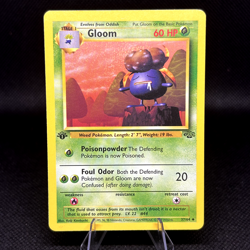 Gloom Pokemon 1999 Jungle 1st Edition #37/64 Uncommon NM WOTC Vintage - Image 1