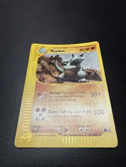 Rhydon Holo H27/H32 2003 Vintage Pokemon | Skyridge Pokemon TCG - Image 3