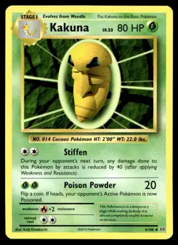 Kakuna XY - Evolutions 6/108 MP Pokemon TCG | Buy10 Get10 Free - Image 1