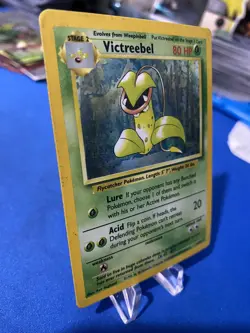 Pokemon Jungle VICTREEBEL 14/64 RARE HOLO FOIL NO SYMBOL ERROR MISPRINT MP - Image 4