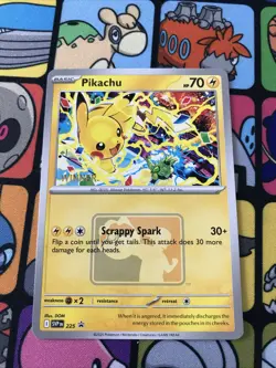 Pikachu “Winner” Promo 2025 World Championships SVP EN 225 Pokemon Worlds NM - Image 1