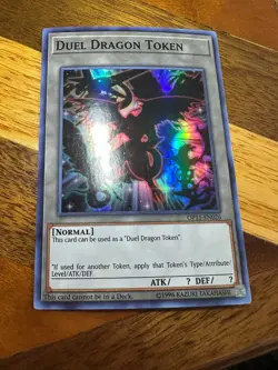 Duel Dragon Token OP11-EN026 Unlimited Edition Super Rare LP + BONUS - Image 1