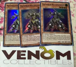 3x (M/NM) - Mathmech Multiplication - MYFI-EN005 - Ultra Rare 1st Edition YuGiOh - Image 1