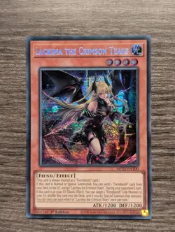 Lacrima the Crimson Tears (Prismatic Secret Rare) - MP25-EN100 NM Yugioh TCG - Image 1
