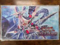 Yugioh playmat Rage of the Abyss ROTA Premiere! Playmat Sealed - Image 1
