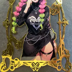 Goddess Story Gold METAL Card - Serial Number #030/100! Mitsuri Demon *READ* - Image 3