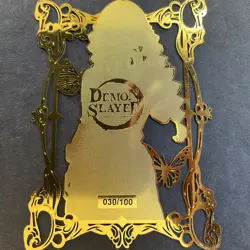 Goddess Story Gold METAL Card - Serial Number #030/100! Mitsuri Demon *READ* - Image 5
