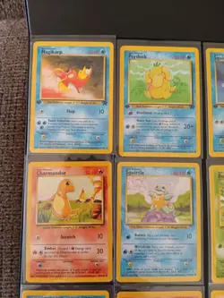 17 Card Pokemon Lot! LP/MP, 1st Edition Team Rocket Psyduck Eevee Squirtle Etc. - Image 2