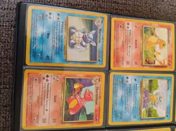 17 Card Pokemon Lot! LP/MP, 1st Edition Team Rocket Psyduck Eevee Squirtle Etc. - Image 4